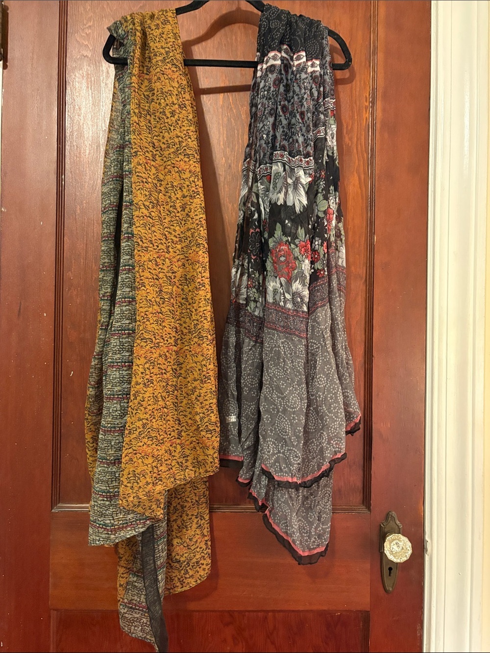 Women’s Bohemian Printed Scarves Set of Two